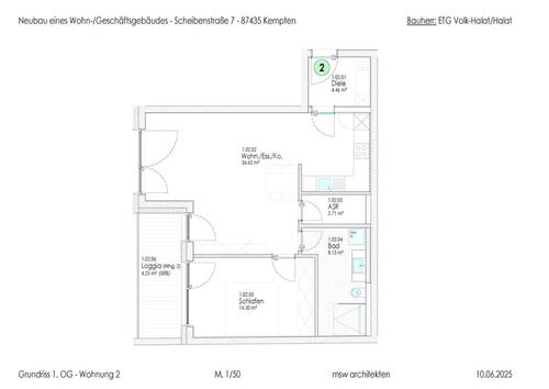 Foto - Etagenwohnung in Kempten (Allgäu) zur Miete