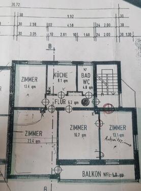 Foto - 4 Zimmer Wohnung zu Verkaufen - 285.000,00&nbsp;EUR Kaufpreis, ca.&nbsp; 90,00&nbsp;m&sup2;