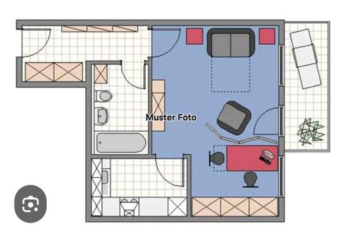 Foto - Schöne Zentrumnahe Wohnung - 480,00&nbsp;EUR Kaltmiete, ca.&nbsp; 39,00&nbsp;m&sup2;