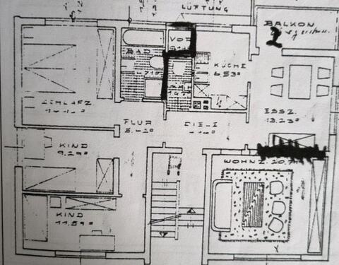 Foto - 4 ZKB, GästeWC, Balkon und Garage zu vermieten