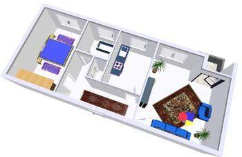 Foto - 2 Zimmer Etagenwohnung zur Miete in Melsdorf