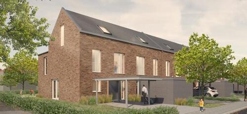 Foto - Neubau Reihenhäuser mit Dachterrasse und Garten in Handewitt