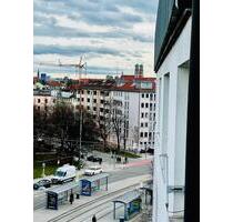 Möblierte 1-Zimmer-WHG mit Balkon – zentral, renoviert, für Firma - München Ludwigsvorstadt-Isarvorstadt
