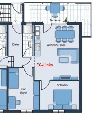 Foto - 3 zi Wohnung mit Terrasse in Kornwestheim