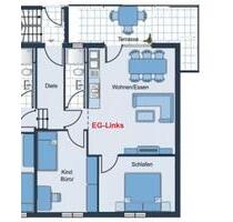 3 zi Wohnung mit Terrasse in Kornwestheim