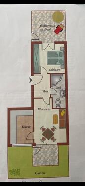 Foto - Schöne kleine Wohnung in Nürnberg Johannis zu vermieten