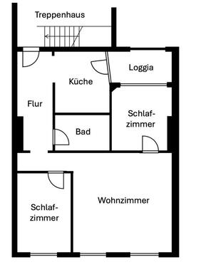 Foto - 3 Zimmer Etagenwohnung zur Miete in Velbert