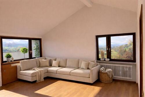 Foto - Dachgeschosswohnung mit Rheinblick in Waldshut