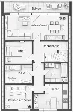 Foto - Kernsanierte 110m² mit brandneuer Wärmepumpe & Einbauküche