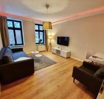 Moderne sanierte Wohnung * Stylish möbliert * 2 km zum ZENTRUM - Leipzig Mitte
