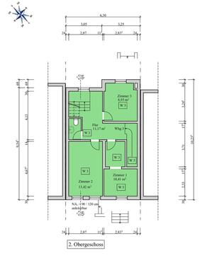Foto - 4 Zimmer Maisonettenwohnung zur Miete in Lübeck