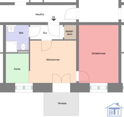 Foto - Etagenwohnung zur Miete in Zittau