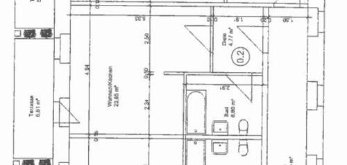 Foto - 1 Zimmer Erdgeschoßwohnung in Meißen