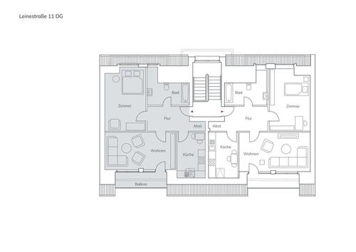 Foto - frisch renovierte Dachgeschosswohnung mit toller Aussicht
