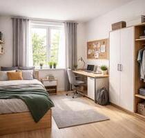 WG Möbliertes Studentenzimmer 12 qm All-Inclusive Dortmund Süd