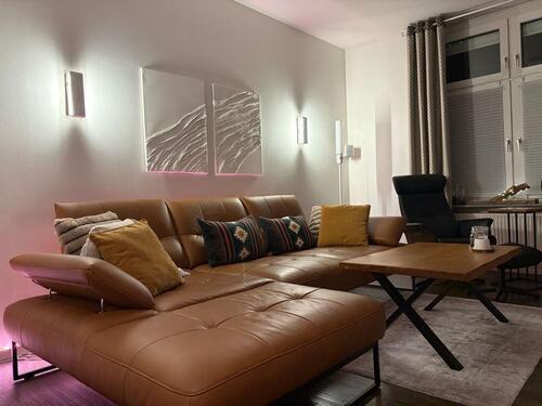 Foto - Stilvolle 4-Zimmer-Wohnung mit Designküche, Kamin & Loggia