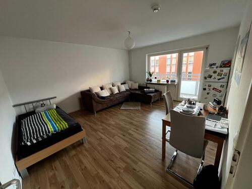 Foto - Möblierte 1-Zimmer-Wohnung 33qm mit Balkon Westliches Ringgebiet