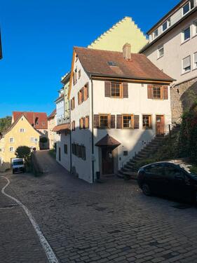 Foto - historisches Haus mit Schlossblick Haigerloch