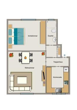 Foto - 2.5 Zimmer Etagenwohnung zur Miete in Essen