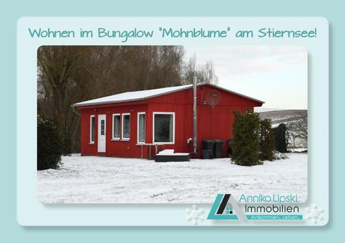 Foto - Uckermark - Wohnen im Bungalow Mohnblume direkt am Stiernsee!