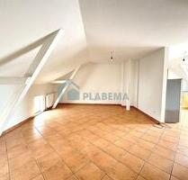 Charmante 2- Zimmer- Dachgeschosswohnung mit Balkon und großer Küche - Parchim