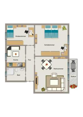 Foto - 3.5 Zimmer Etagenwohnung zur Miete in Herten