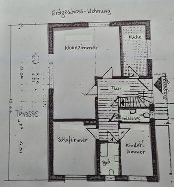 Foto - 3 Zimmer Erdgeschoßwohnung zur Miete in Lunden