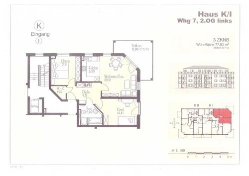 Foto - Moderne 3-Zimmer-Wohnung mit Balkon und Garage in Friedrichshofen
