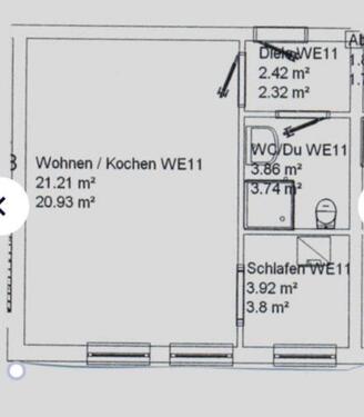 Foto - Etagenwohnung in Osterburg (Altmark) zur Miete