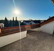 Frisch sanierte, helle 2,5 Zi WHG mit Dachterrasse und EBK - Dossenheim