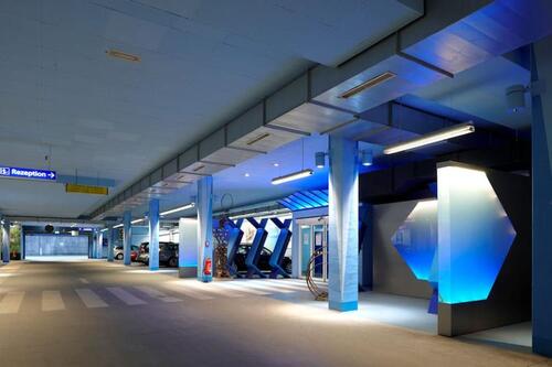 Foto - Tiefgaragenstellplatz im Bettenburg Hotel – videoüberwacht!