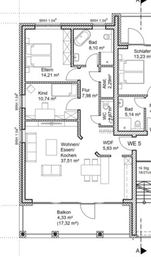 Foto - 3 Zimmer Etagenwohnung zur Miete in Schiffdorf