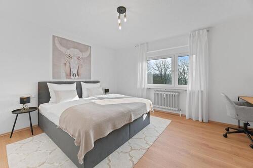 Foto - Roomfall - Moderne 2,5 Zimmer Wohnung Möbiliert mit Tiefgarage und Homeoffice