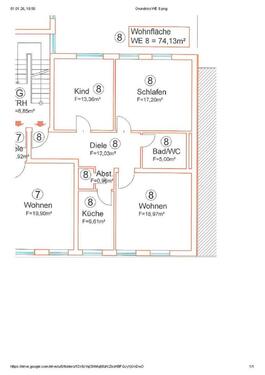 Foto - 3 Zimmer Etagenwohnung zur Miete in Essen