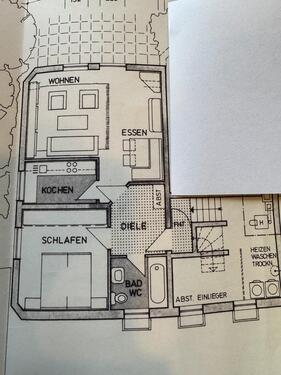 Foto - Renovierte 2-Zimmer-Wohnung mit Terrasse, Garten und Garage