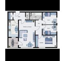 Bielefeld-Kirchdornberg: 4 Zimmer-Wohnung mit schönem Balkon