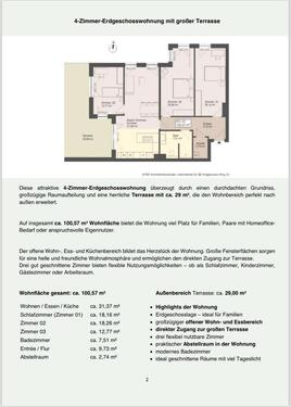 Foto - 4 Zimmer Erdgeschoßwohnung in Kirchheimbolanden