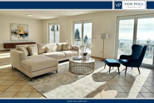 Foto - Wohnen, wo andere Urlaub machen - Sonnige Wohnung mit Skylineblick und eigenem Garten