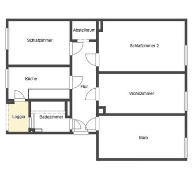 Foto - 4-er WG am Neustädter Bahnhof - 490,00&nbsp;EUR Kaltmiete, ca.&nbsp; 86,00&nbsp;m&sup2;