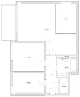 Foto - Attraktive 3-Zimmer-Wohnung mit hochwertiger Einbauküche Privat