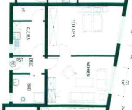 Foto - Ruhrstr. 44, Arnsberg: Schöne Zweizimmerwohnung