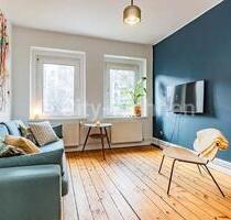 Möblierte 2-Zimmer-Wohnung mit großer Terrasse am Ostkreuz - Berlin Friedrichshain-Kreuzberg