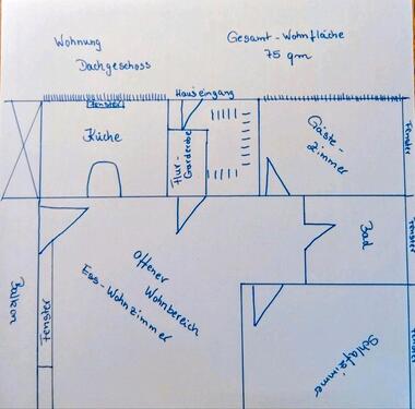 Foto - 3 Zimmer Dachgeschoßwohnung in Bendorf