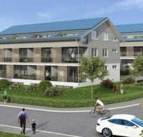 Neuwertig I KfW40+ I Wohnung 0.2 Süd: Lichtdurchflutete, wohngesunde 1,5 Zimmerwohnung in Radolfzell-Güttingen - Radolfzell am Bodensee