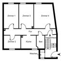 Foto - MFH Altbau mit Hinterhaus (BJ 1993) in Frankfurt, 100% Leerstand