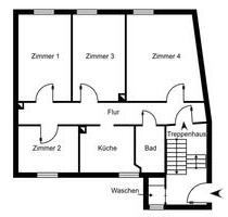 MFH Altbau mit Hinterhaus (BJ 1993) in Frankfurt, 100% Leerstand - Frankfurt am Main Niederrad