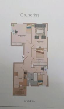 Foto - 4 Zimmer Wohnung inkl. Stellplatz & Kellerabteil