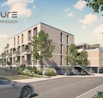 2,5 - Zimmer - Neubau - Gartenwohnung mit Aufzug und Terrasse A1.4 - Weissach