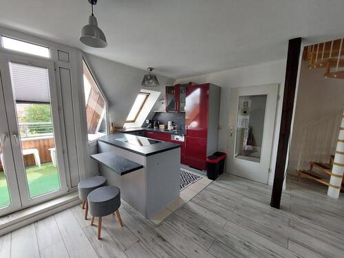 Foto - Maisonette Dachgeschoss-Wohnung mit Kamin