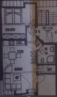 Foto - 3 Zimmer Dachgeschoßwohnung zur Miete in Görwihl